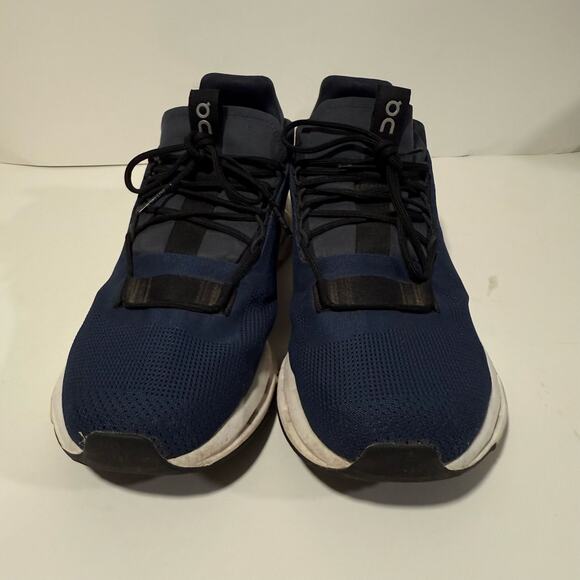 On Running Women's Cloudnova Active Shoes Sneakers Gym Navy Black White 11 - Picture 3 of 8